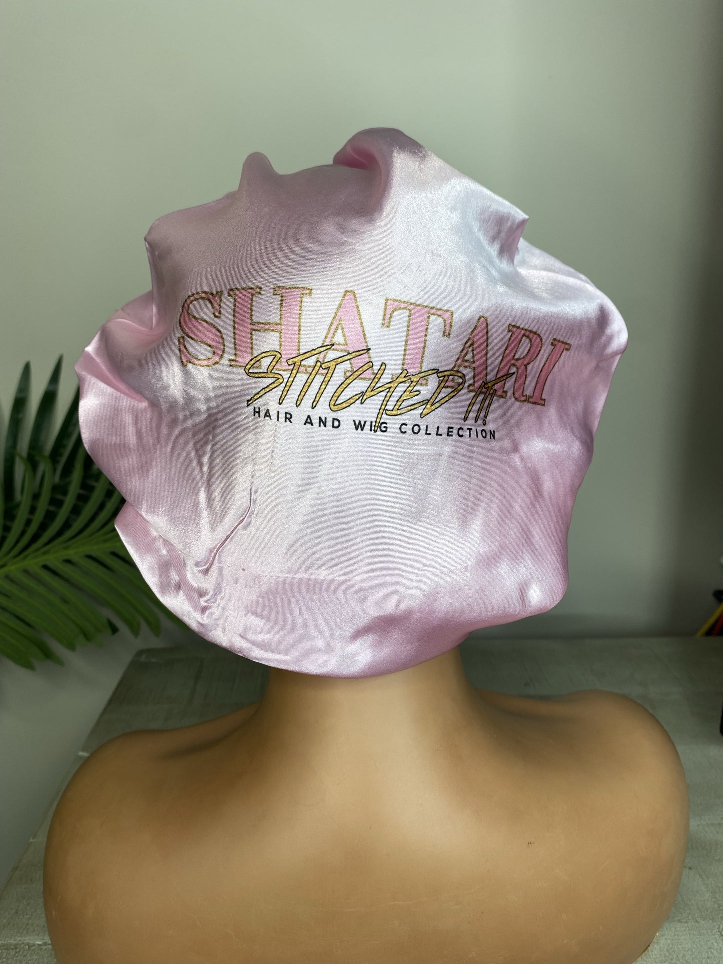 SATIN WRAP BONNET